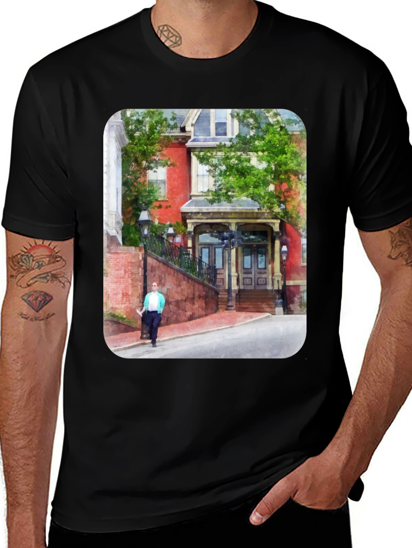 Unique T-Shirt: Architectural Design