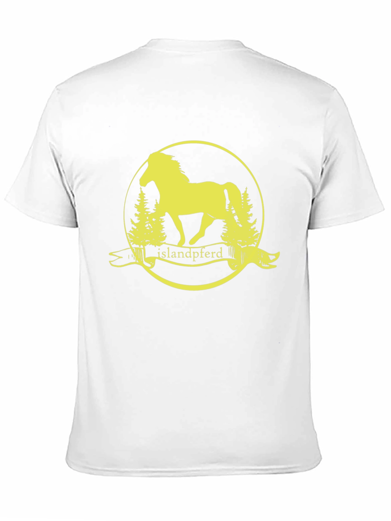 Islandpferd T-Shirt - Horse Graphic Tee - Black