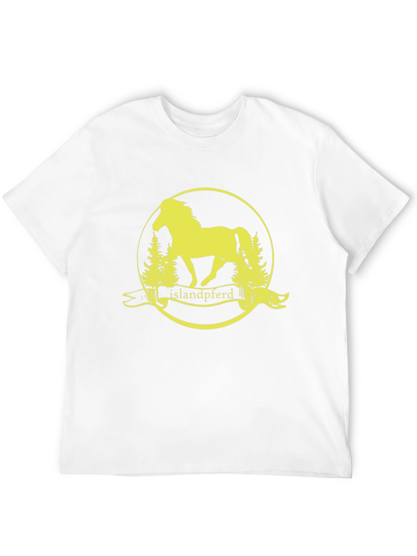 Islandpferd T-Shirt - Horse Graphic Tee - Black