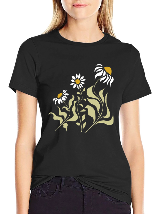 Floral Graphic Print T-Shirt