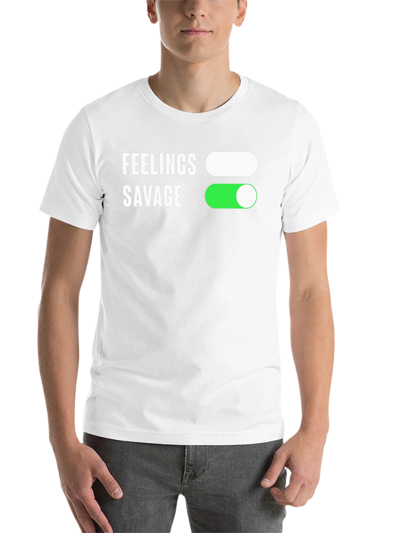 Feelings Off Savage On Graphic T-Shirt