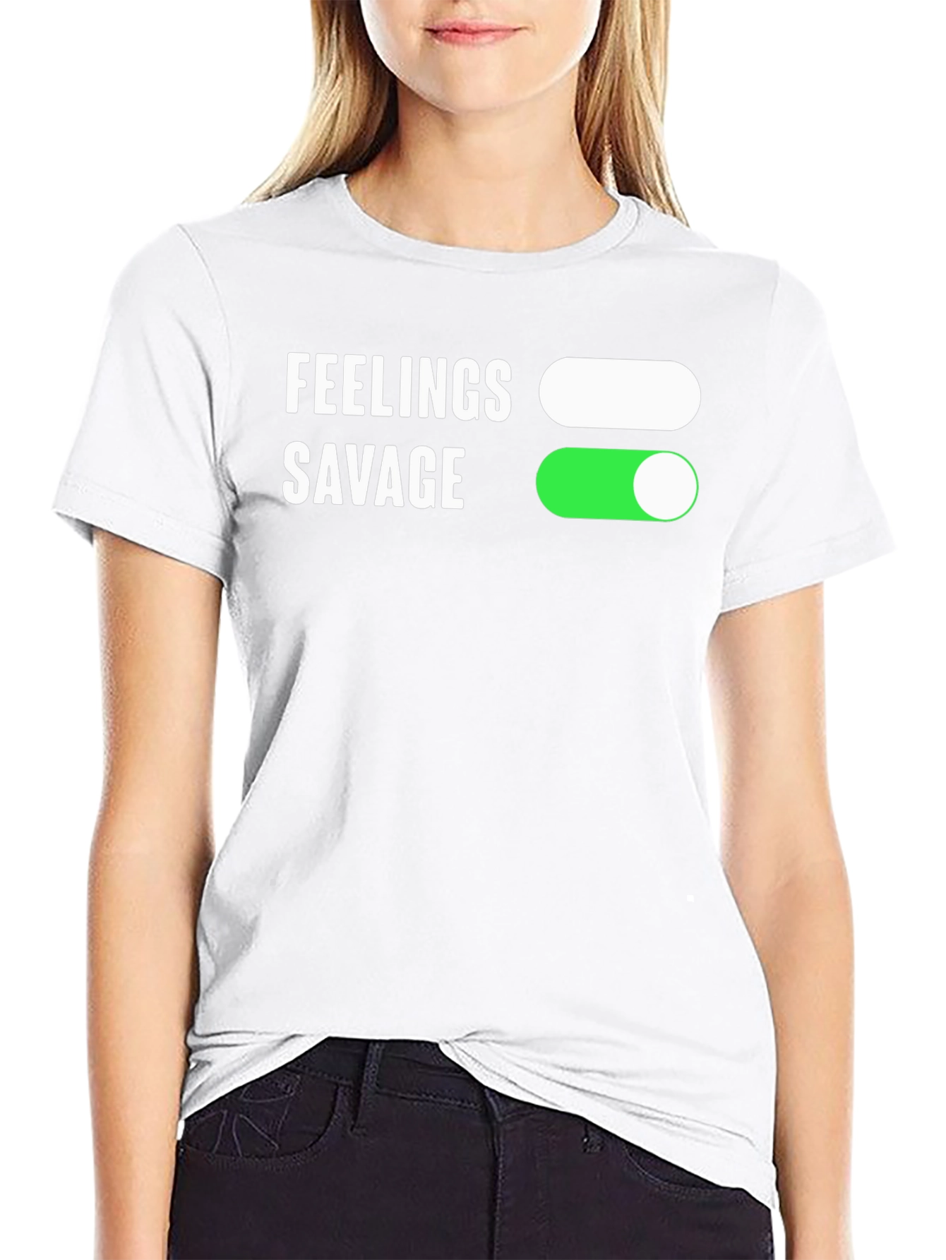 Feelings Off Savage On Graphic T-Shirt