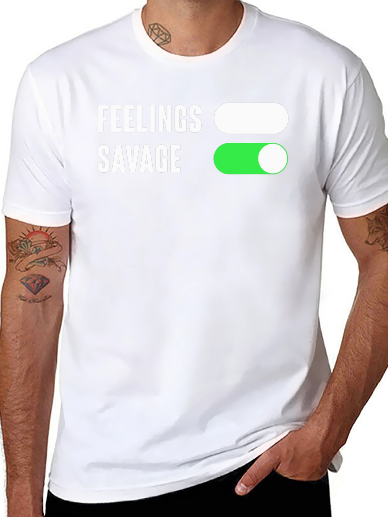 Feelings Off Savage On Graphic T-Shirt