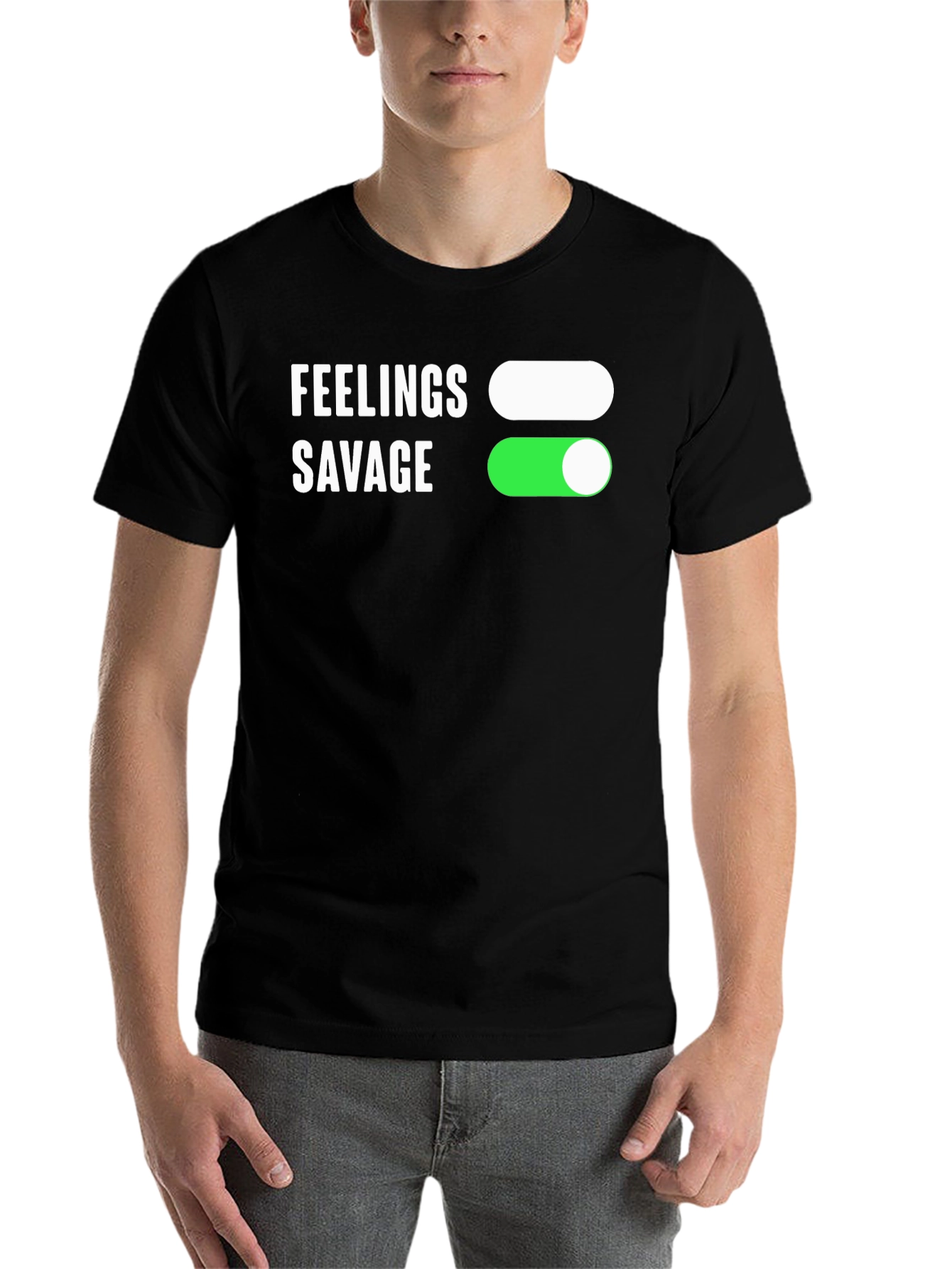 Feelings Off Savage On Graphic T-Shirt