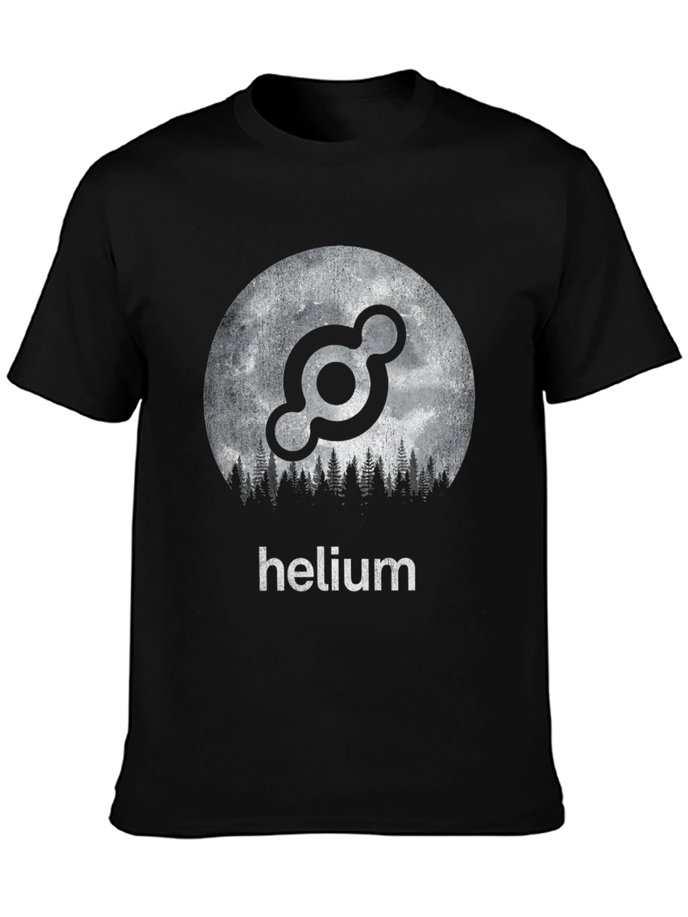 Helium Crypto Forest Moon T-Shirt