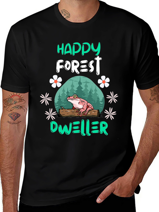 Happy Forest Dweller Frog T-Shirt