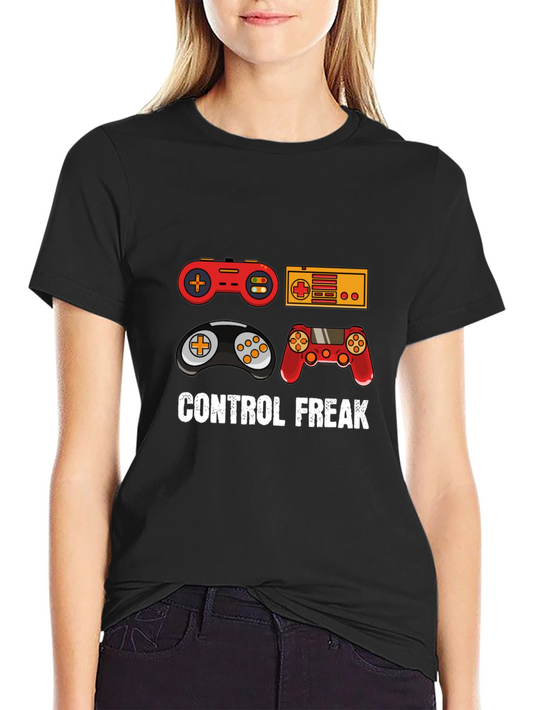 Control Freak T-Shirt - Gamer Graphic Tee