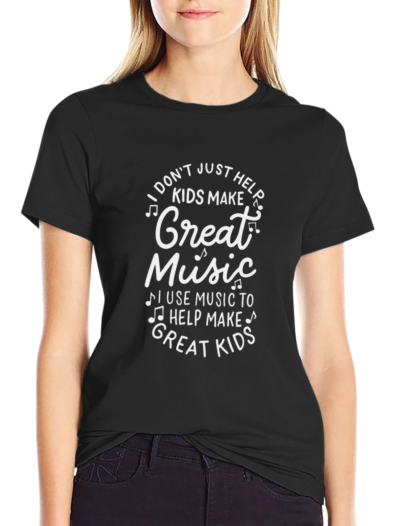 Music Teacher T-Shirt - Great Kids Make Music