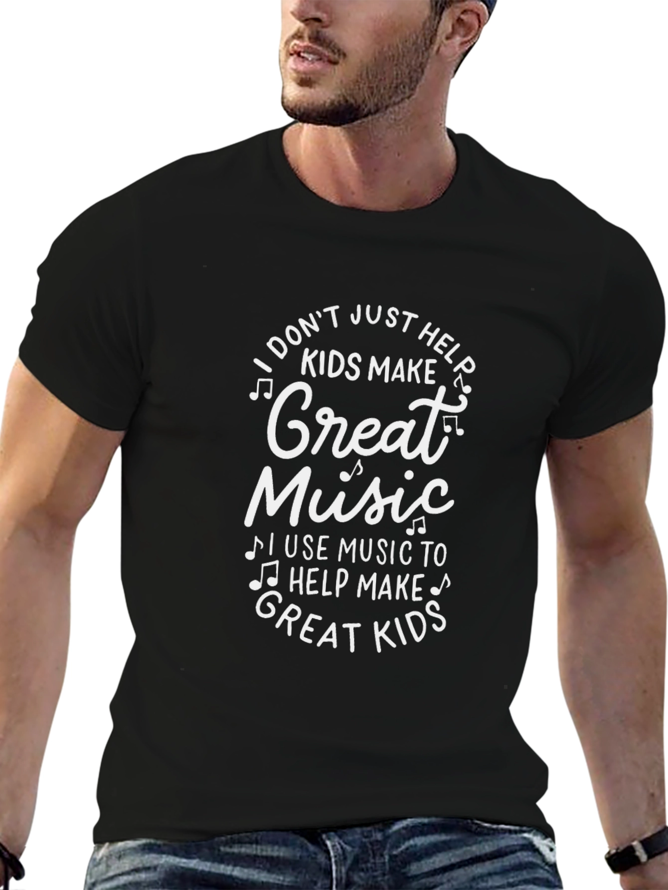Music Teacher T-Shirt - Great Kids Make Music