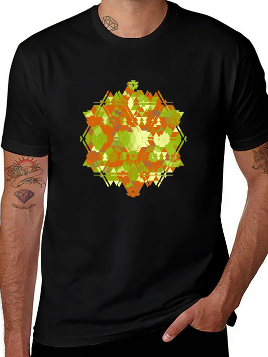 Geometric Pattern T-Shirt