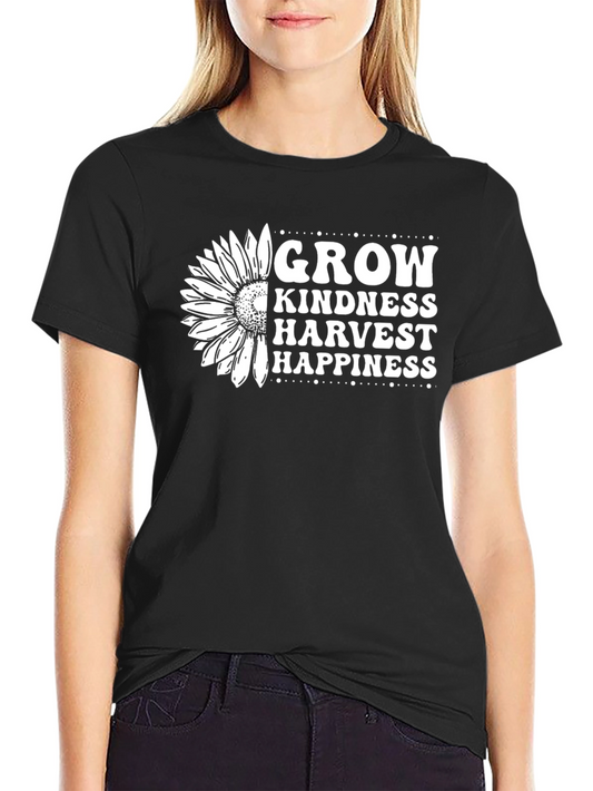 Grow Kindness Harvest Happiness Graphic Tee
