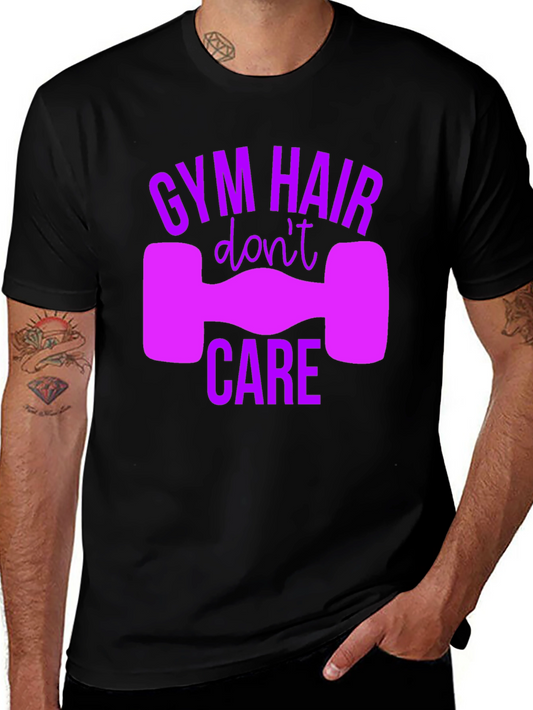 Gym Hair Dont Care Graphic Tee