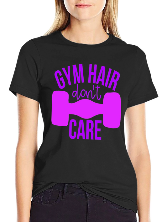 Gym Hair Dont Care Graphic Tee