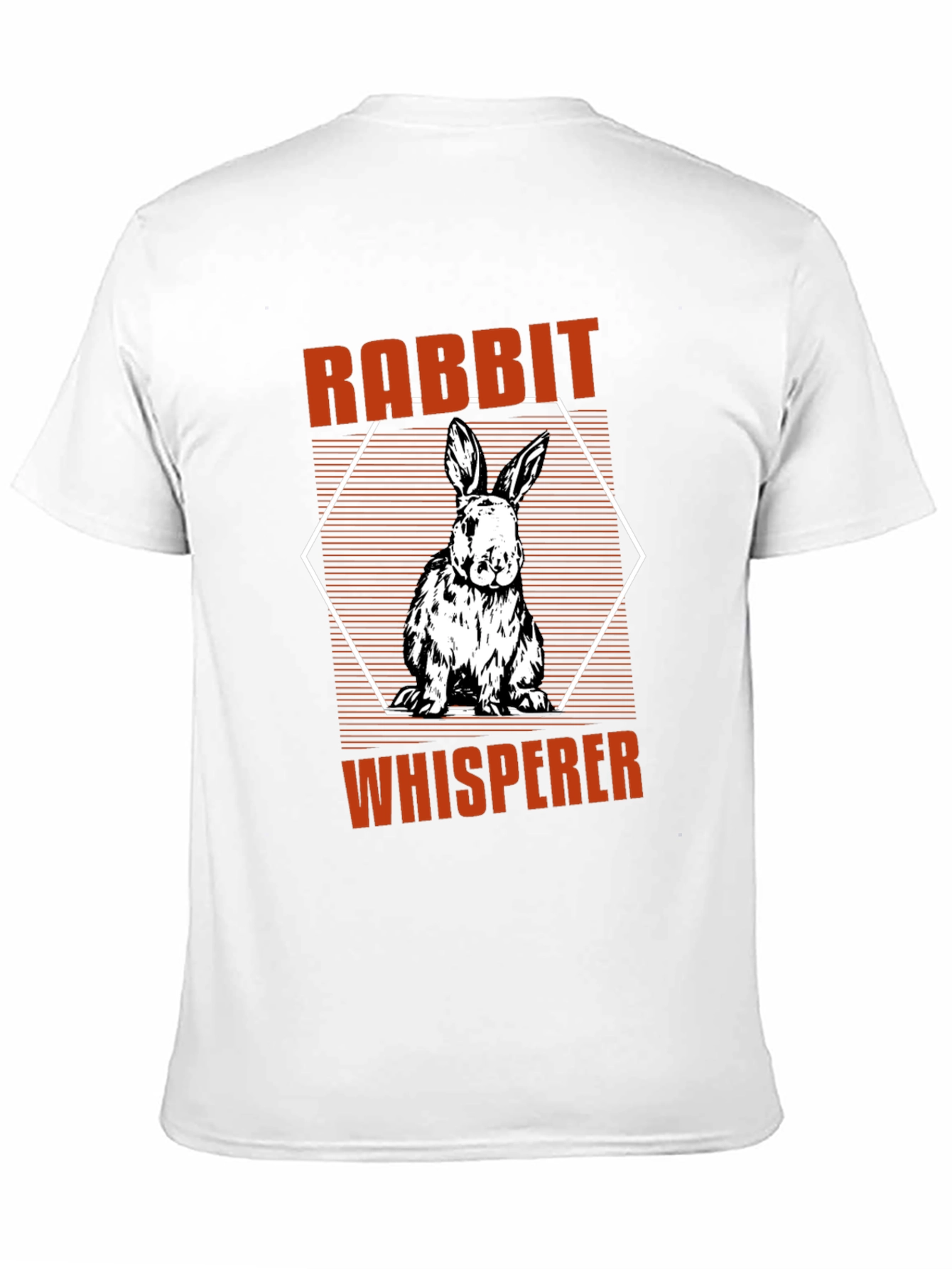 Rabbit Whisperer Graphic T-Shirt - Animal Lover Tee