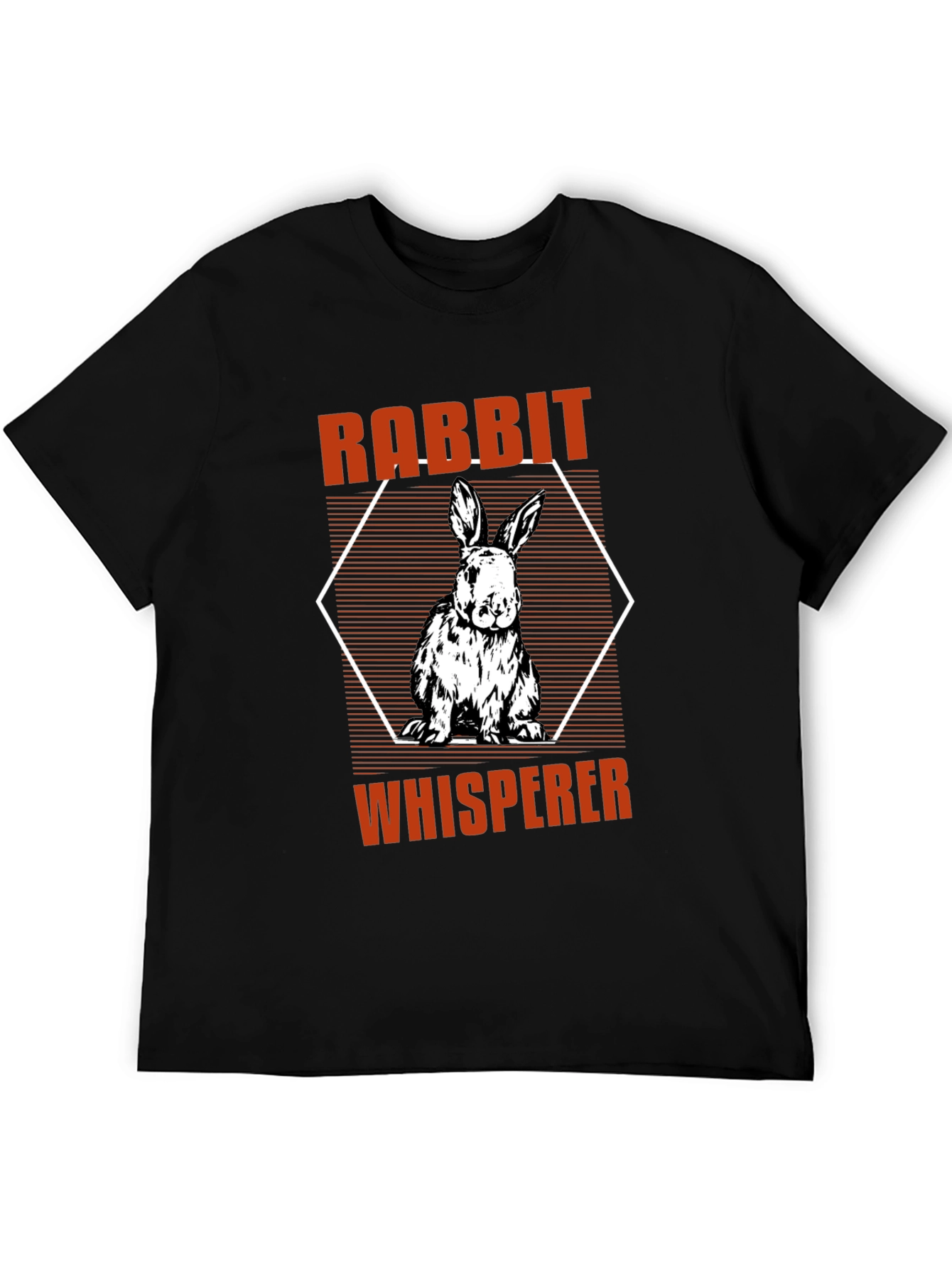 Rabbit Whisperer Graphic T-Shirt - Animal Lover Tee