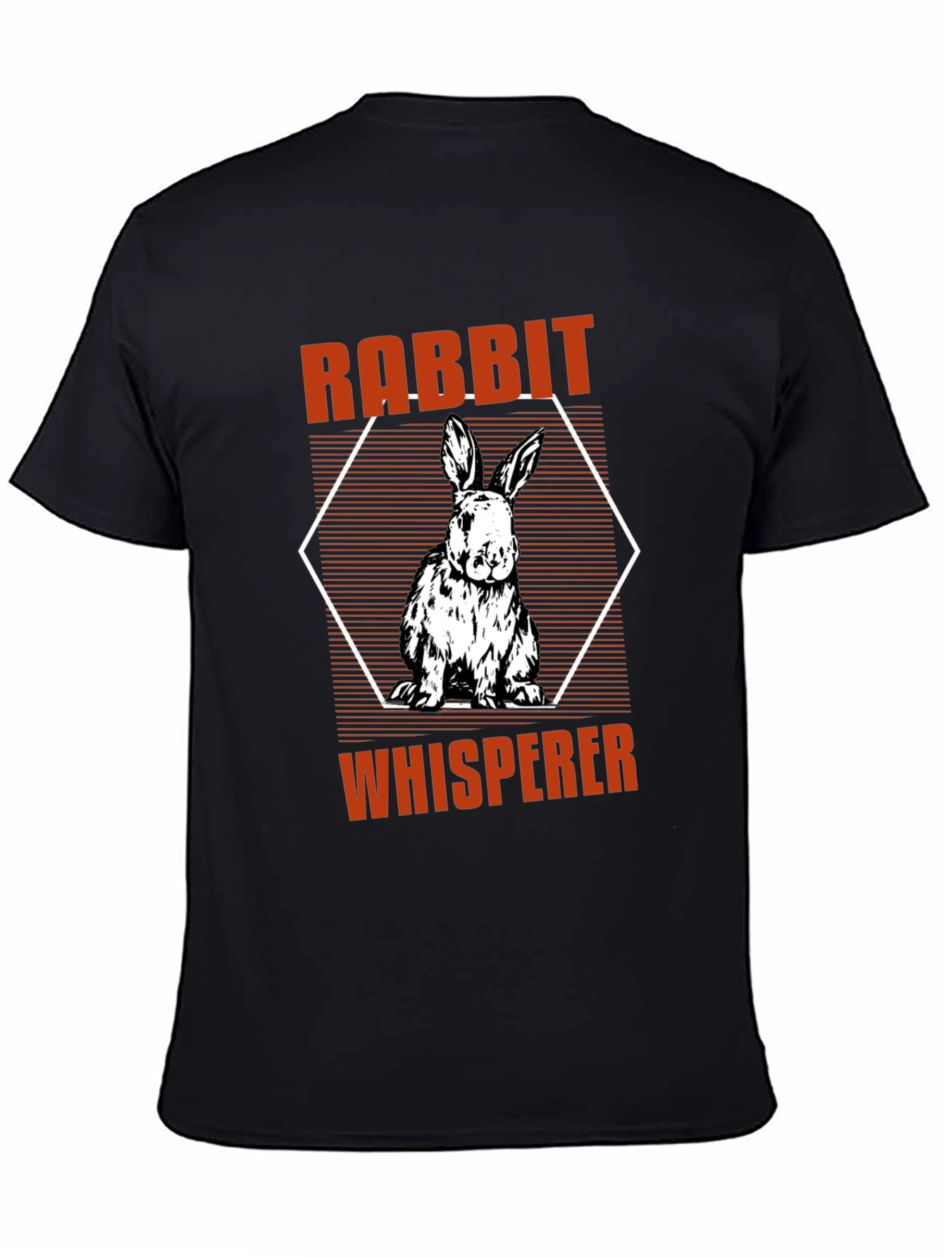 Rabbit Whisperer Graphic T-Shirt - Animal Lover Tee
