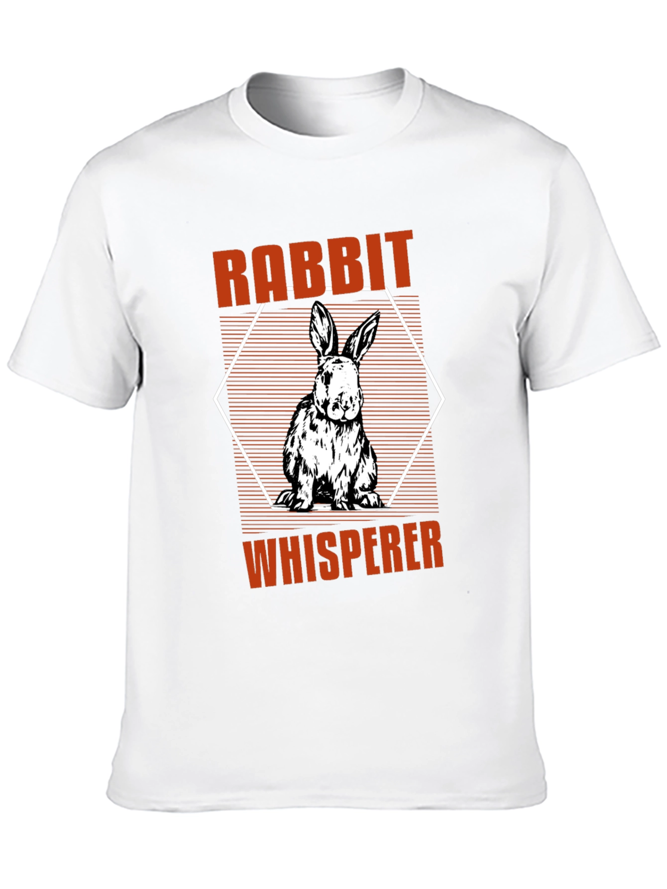 Rabbit Whisperer Graphic T-Shirt - Animal Lover Tee