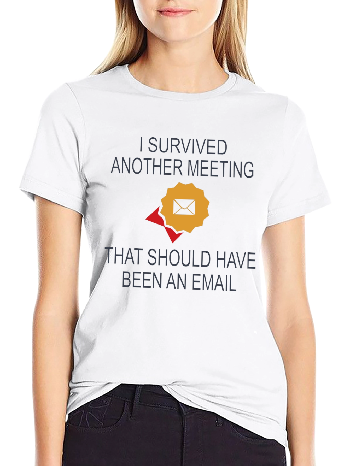 I Survived Another Meeting T-Shirt - Funny Office Tee