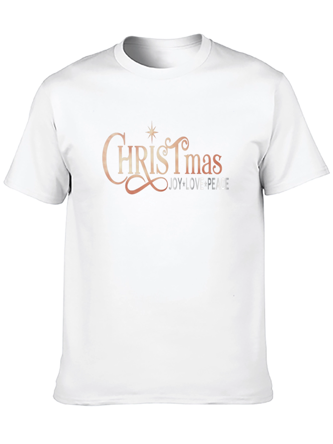 Christmas Joy Love Peace Graphic Tee