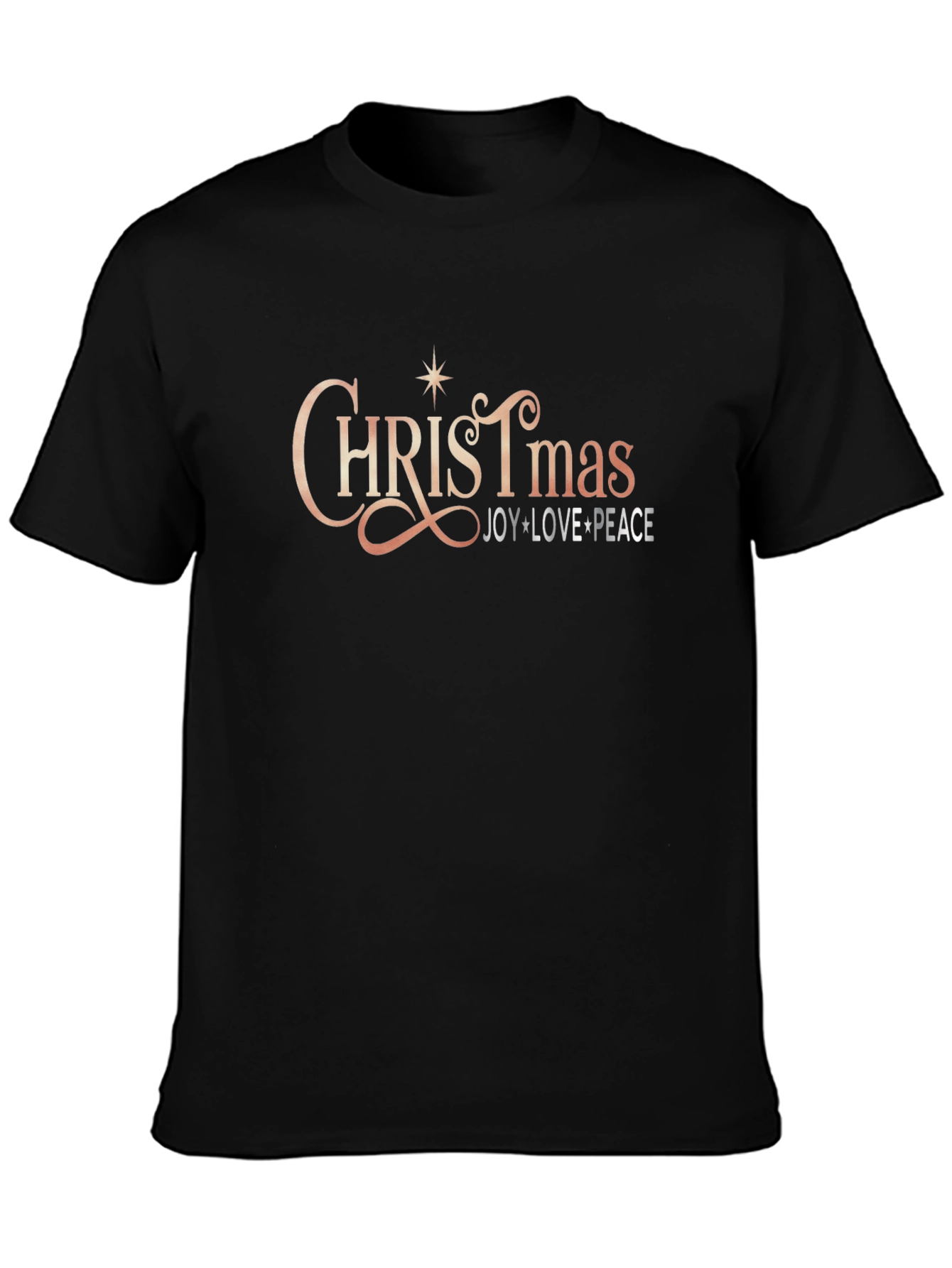 Christmas Joy Love Peace Graphic Tee