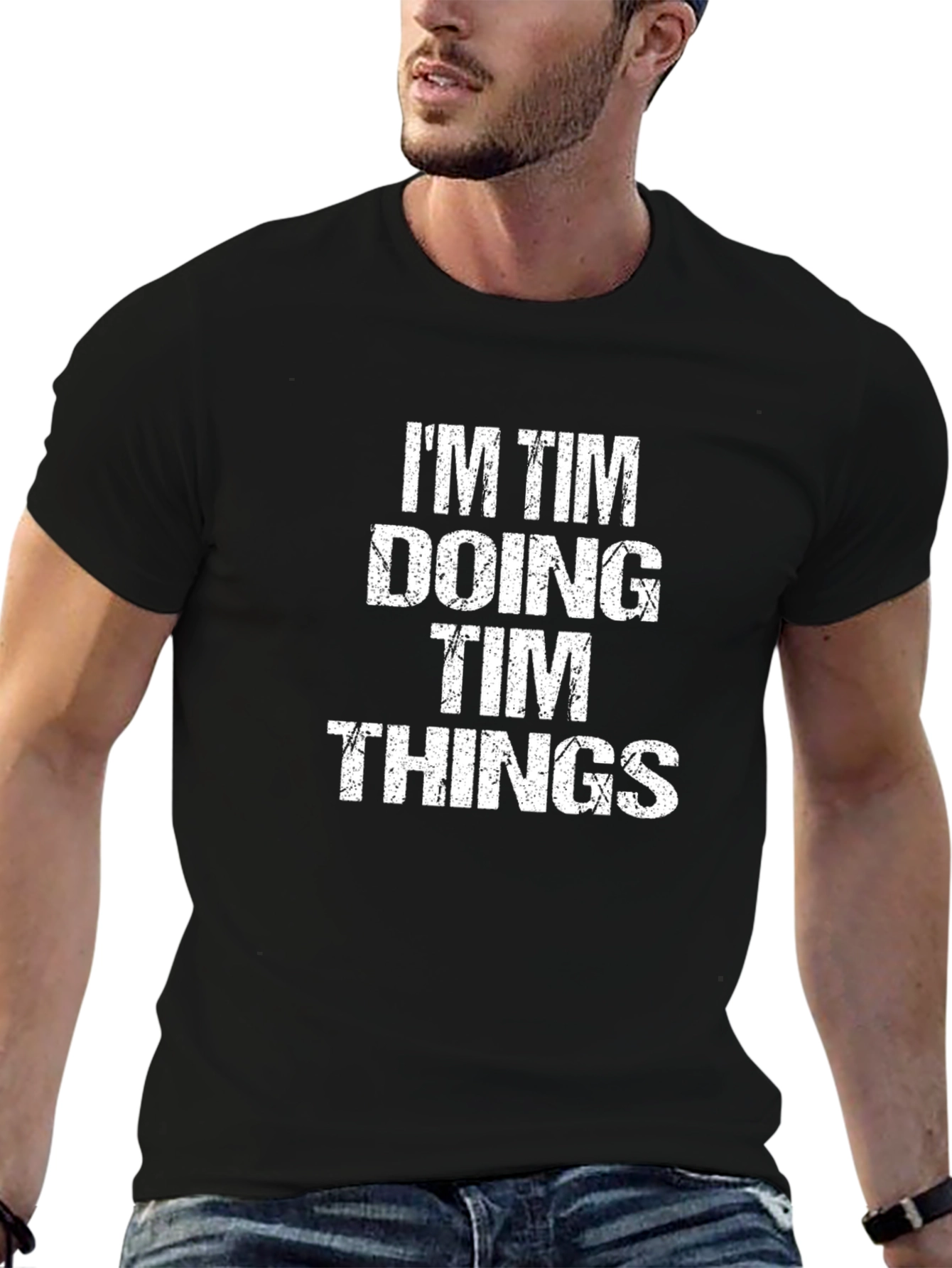 Im Tim Doing Tim Things - Funny Graphic Tee