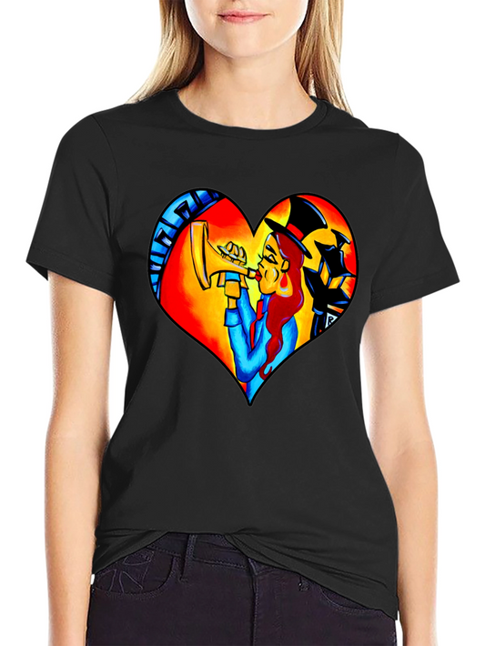 Jazz Heart T-Shirt - Musical Design