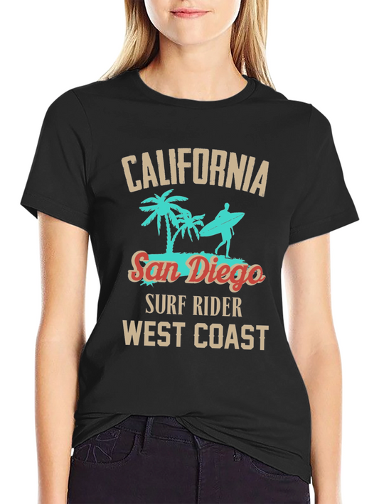 California San Diego Surf Rider T-Shirt