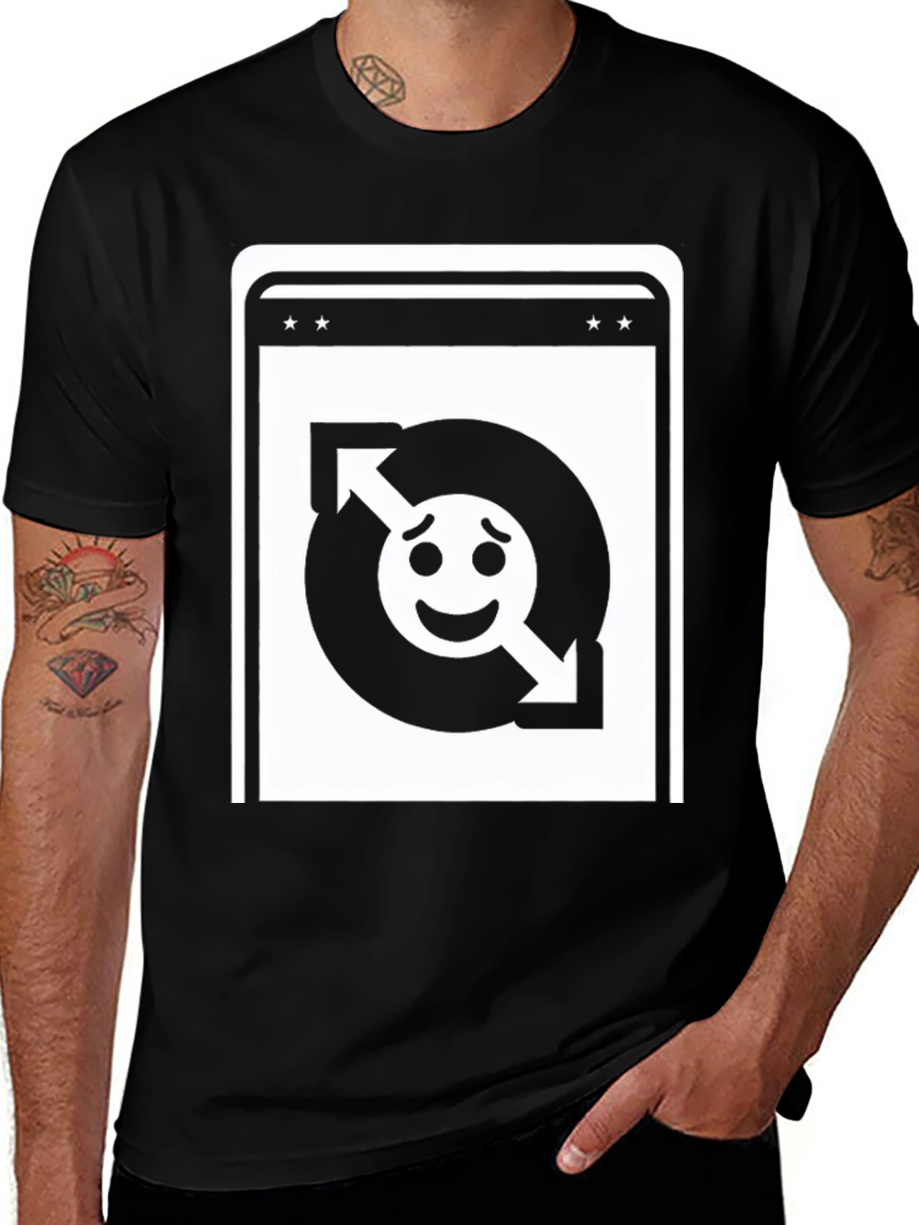 Humorous Graphic Tee - Expand Your Smile