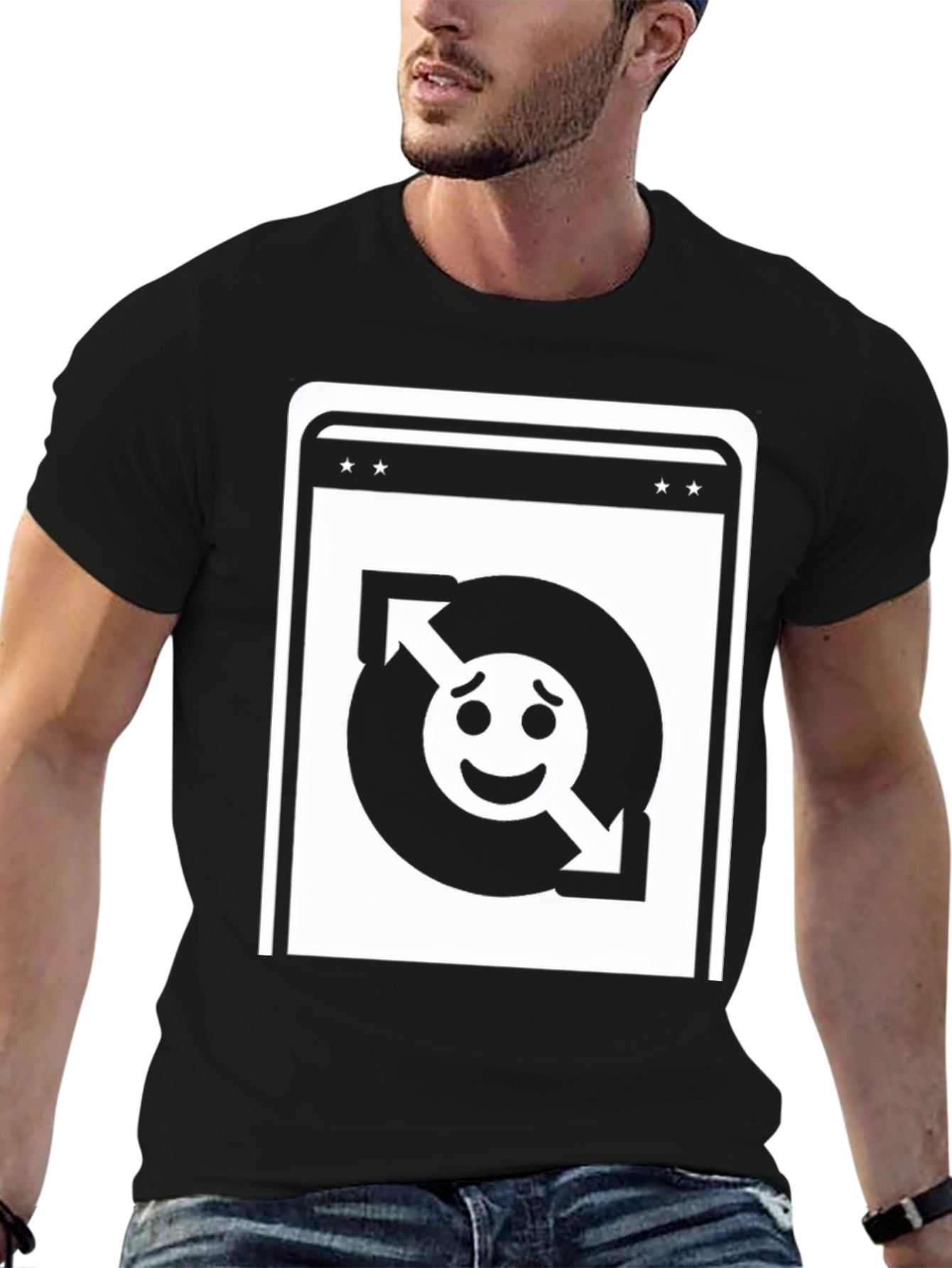 Humorous Graphic Tee - Expand Your Smile