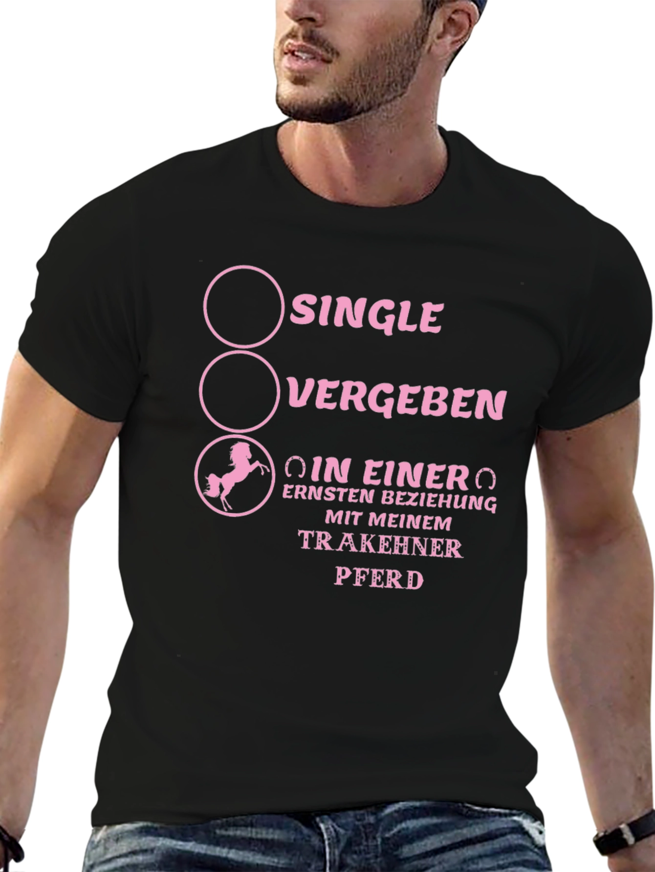 Single Vergaben Trakehner Horse T-Shirt