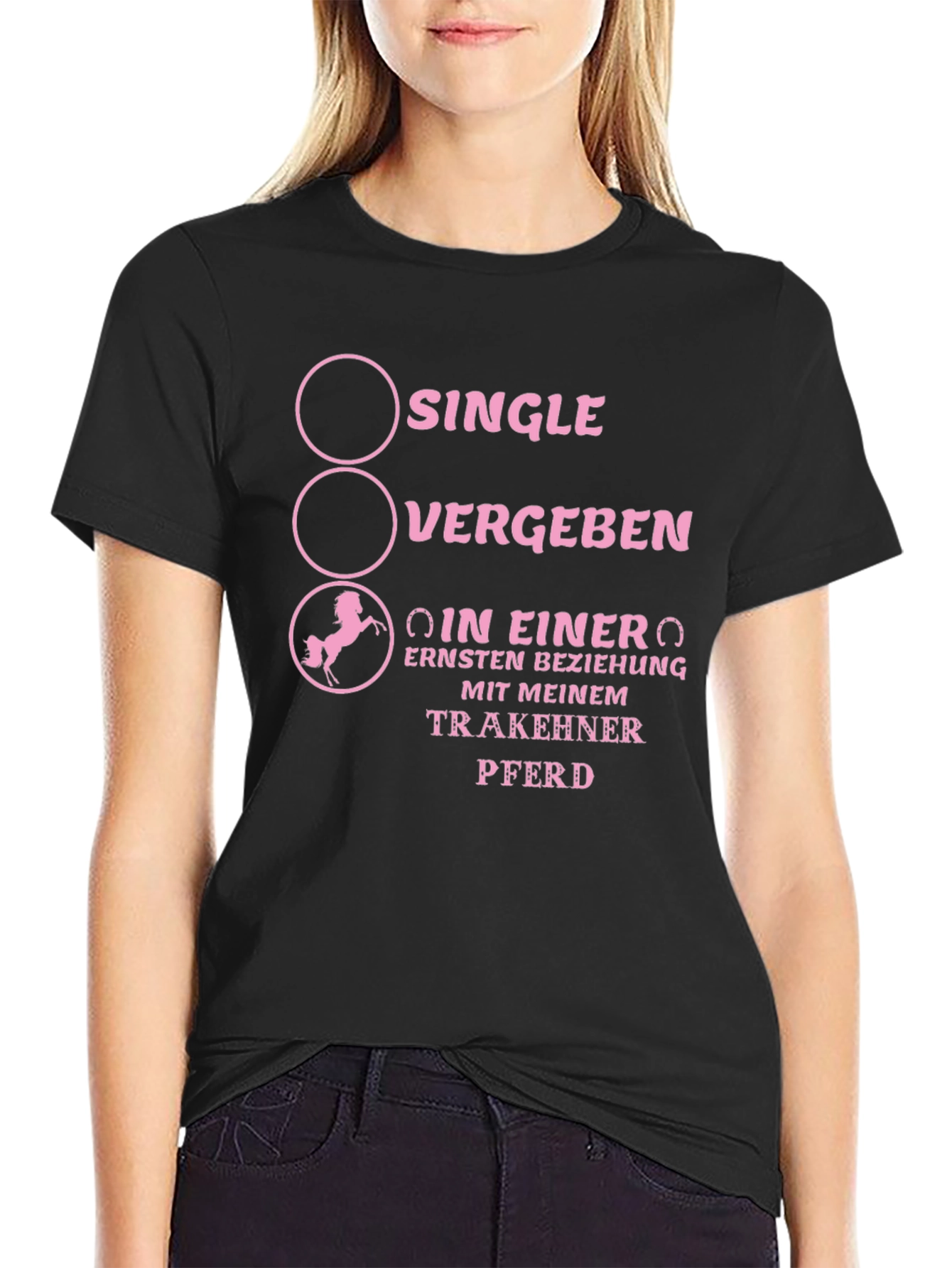 Single Vergaben Trakehner Horse T-Shirt