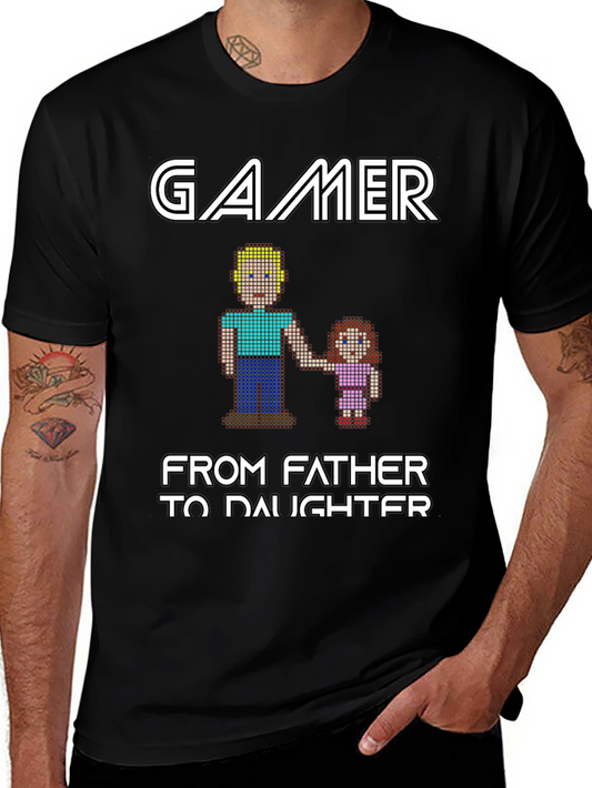 Gamer Father Daughter T-Shirt