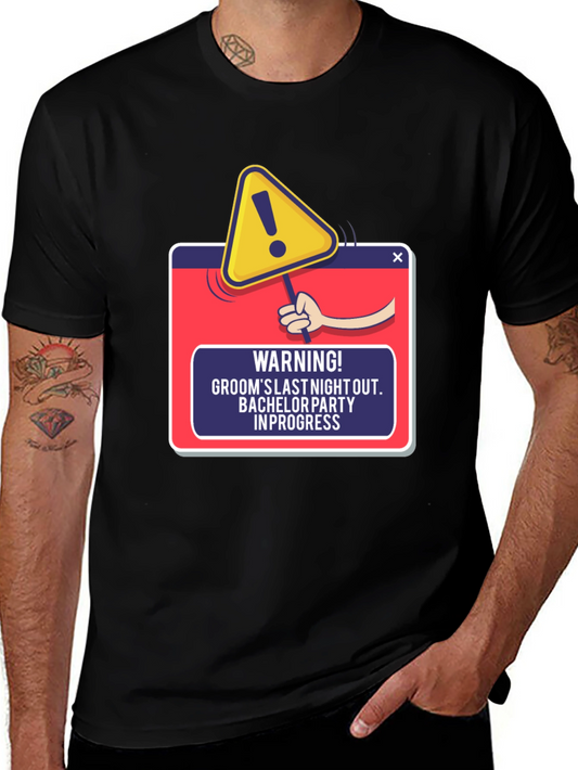 Grooms Last Night Out Bachelor Party T-Shirt