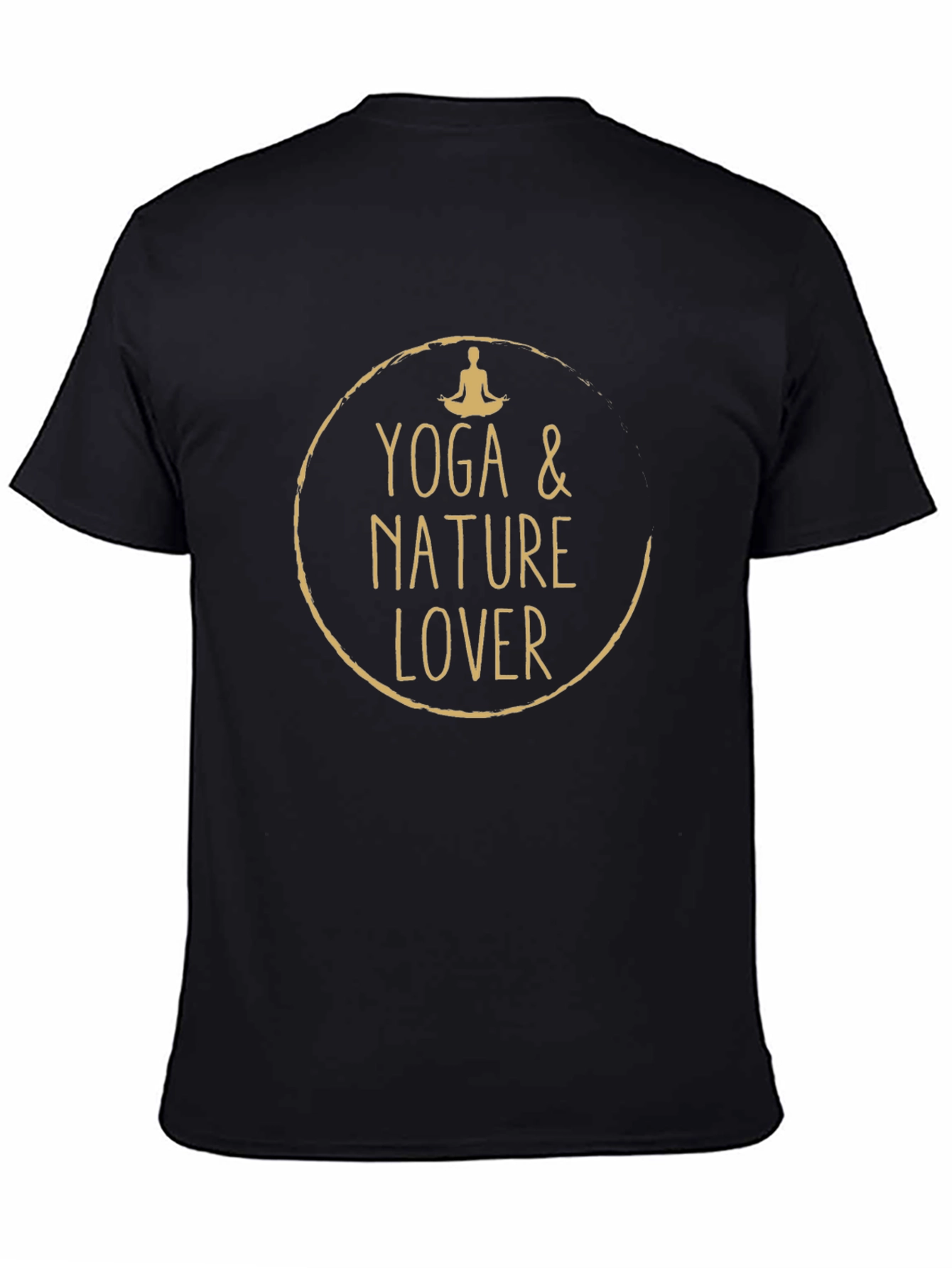 Yoga Nature Lover T-Shirt - Black