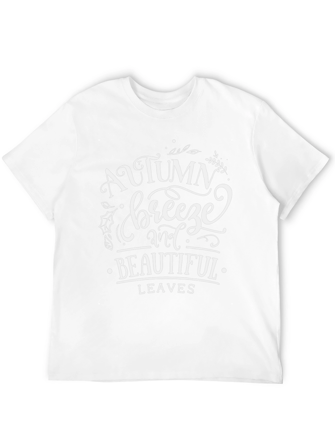 Autumn Breeze T-Shirt - Beautiful Fall Leaves Design