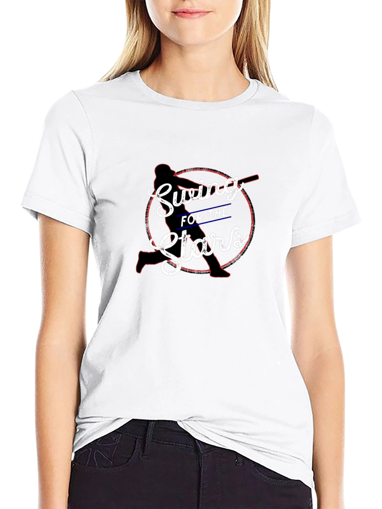 Swing for the Stars Graphic Tee