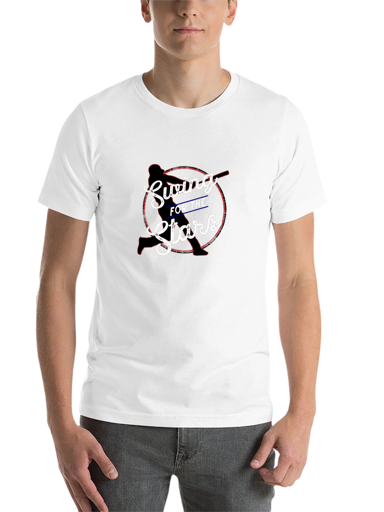 Swing for the Stars Graphic Tee