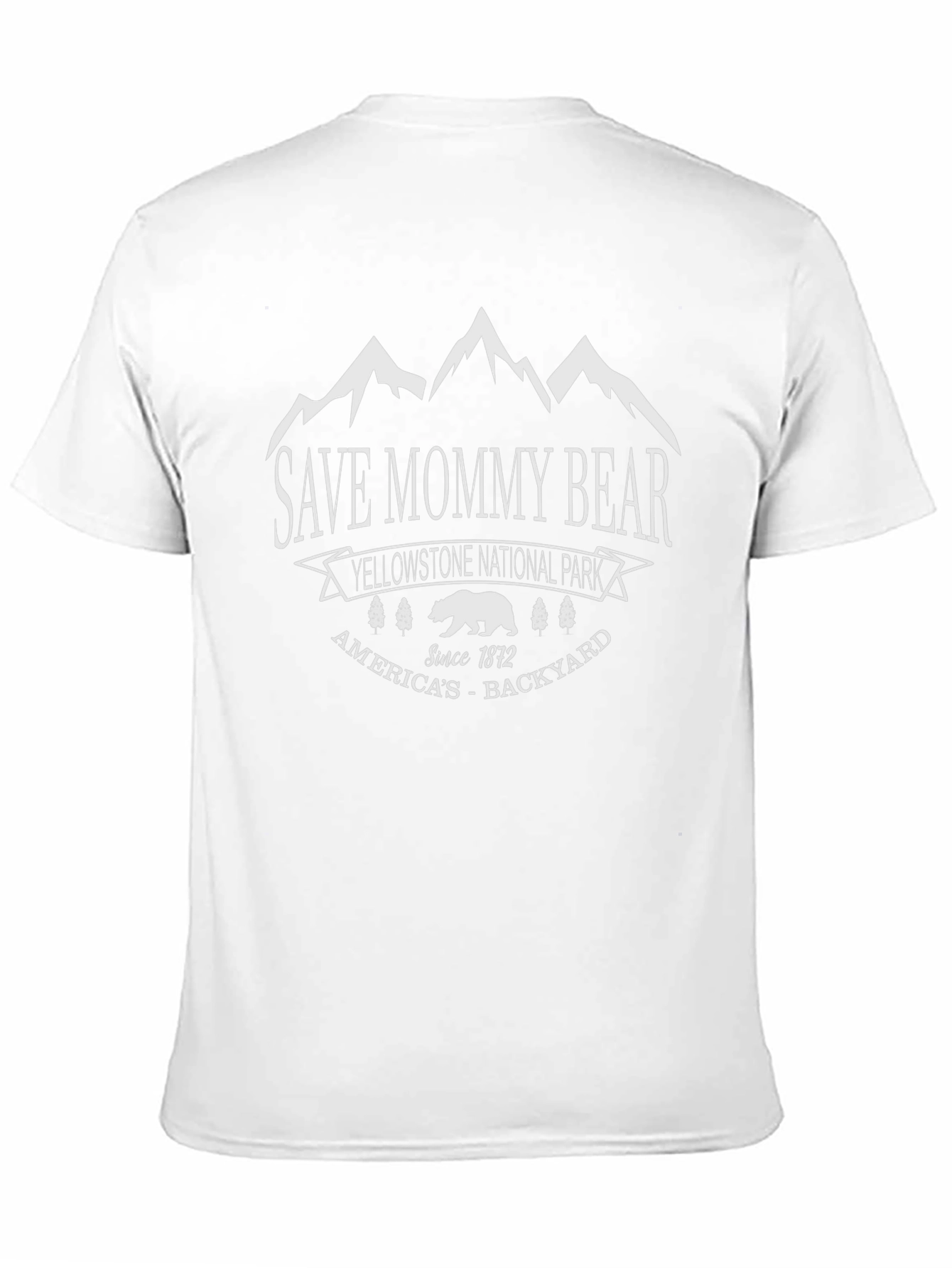 Save Mommy Bear Yellowstone National Park T-Shirt