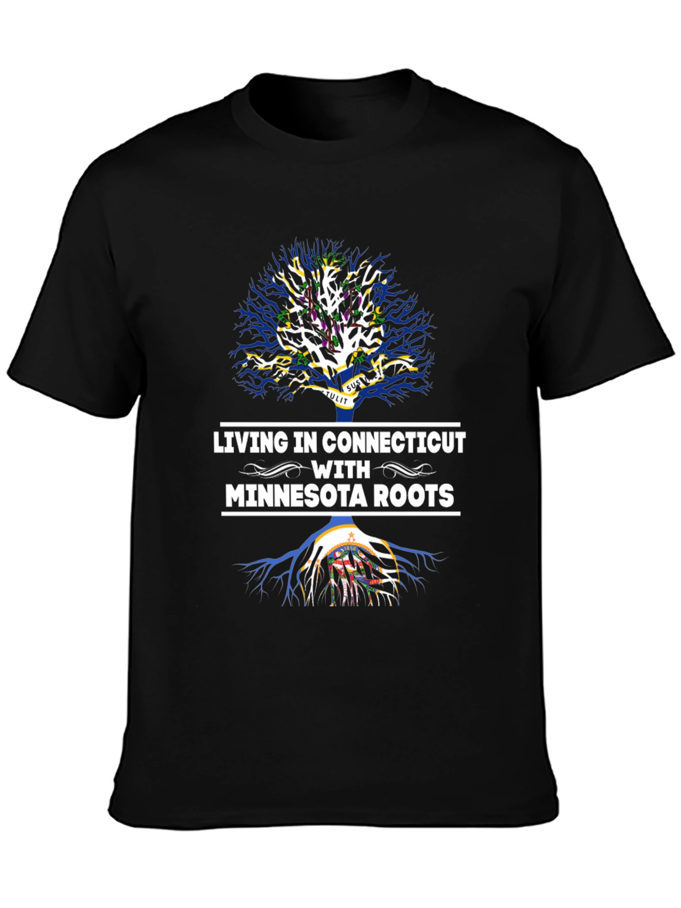 Connecticut Living Minnesota Roots Graphic T-Shirt
