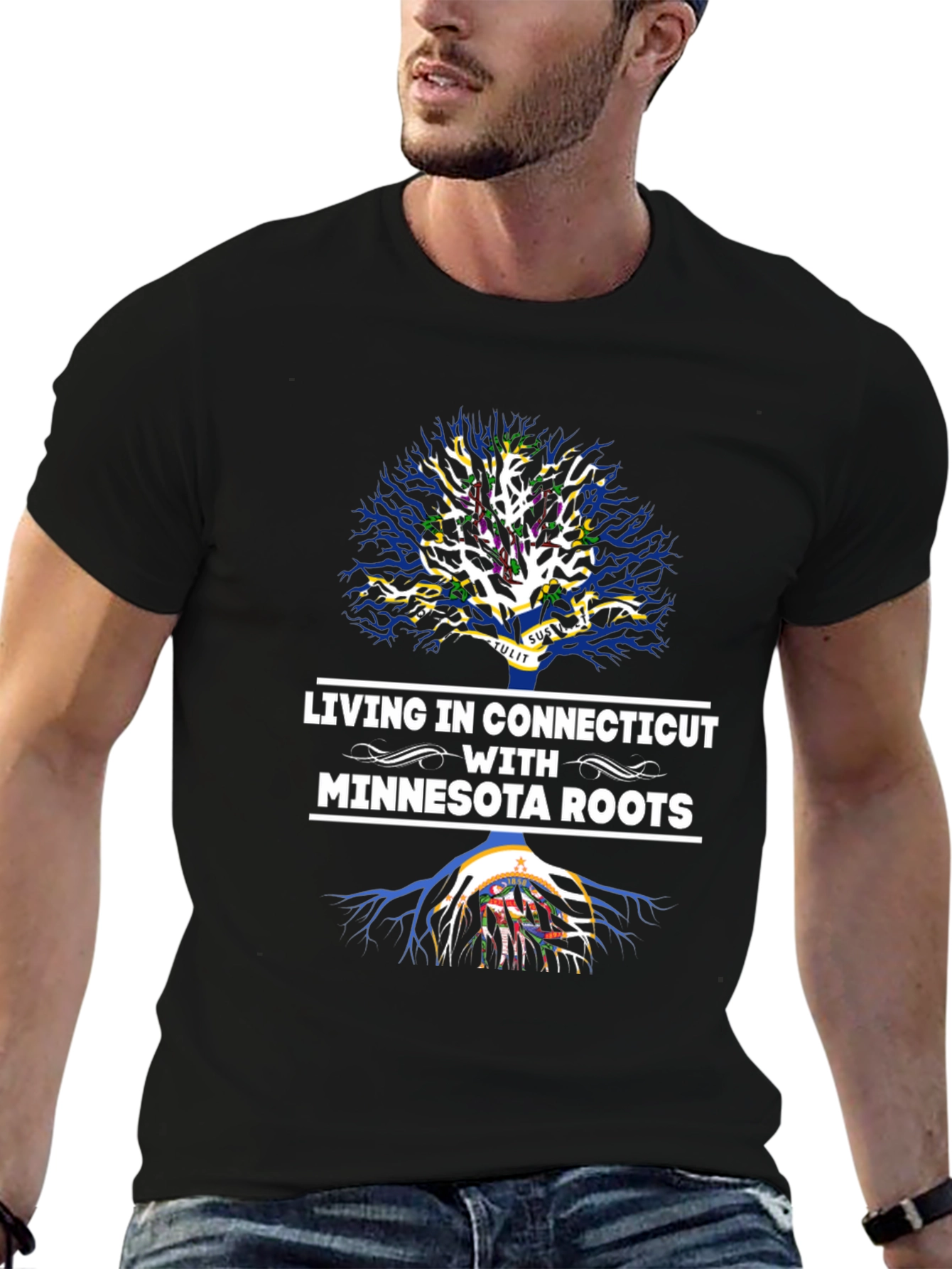 Connecticut Living Minnesota Roots Graphic T-Shirt