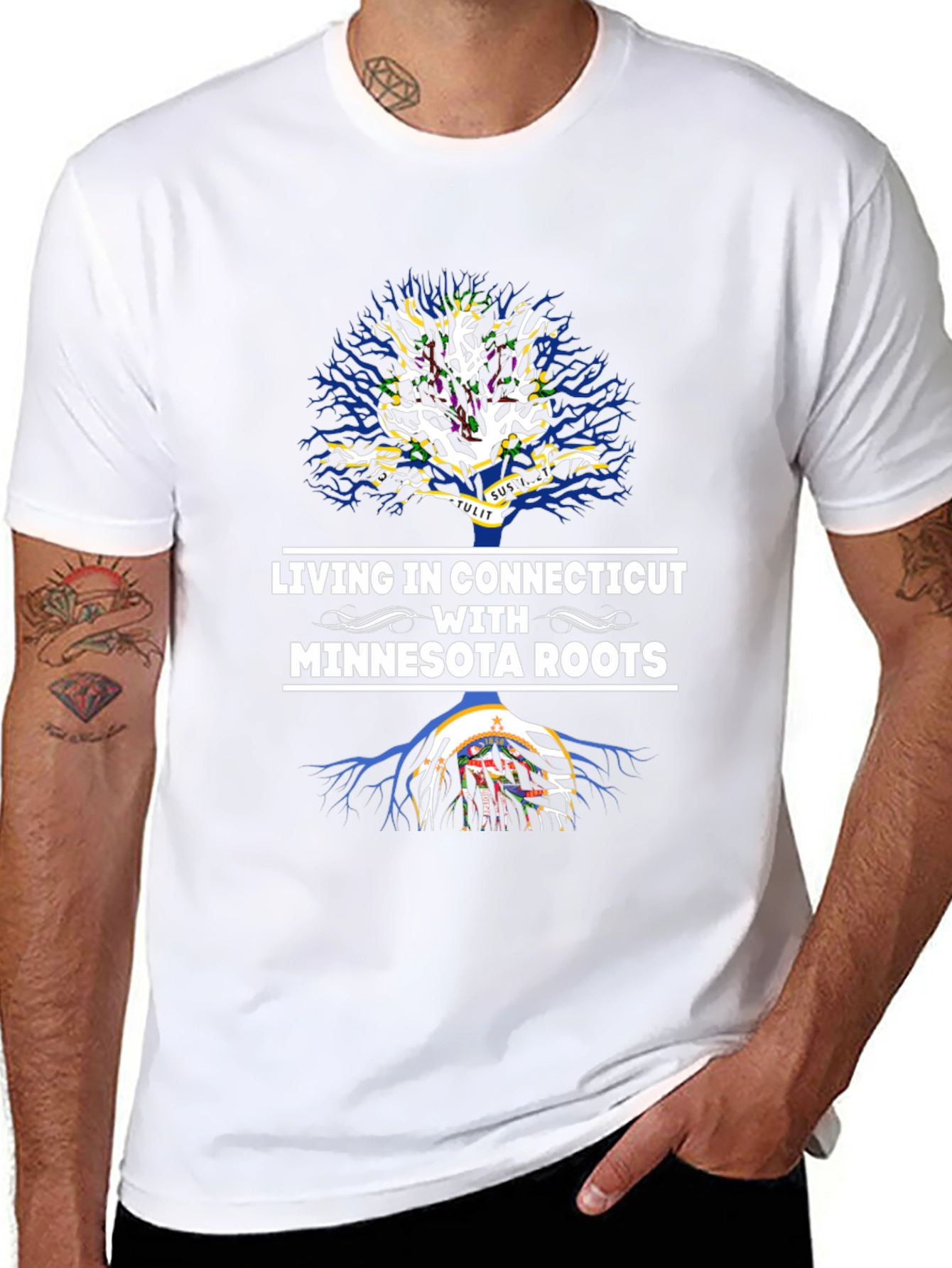 Connecticut Living Minnesota Roots Graphic T-Shirt