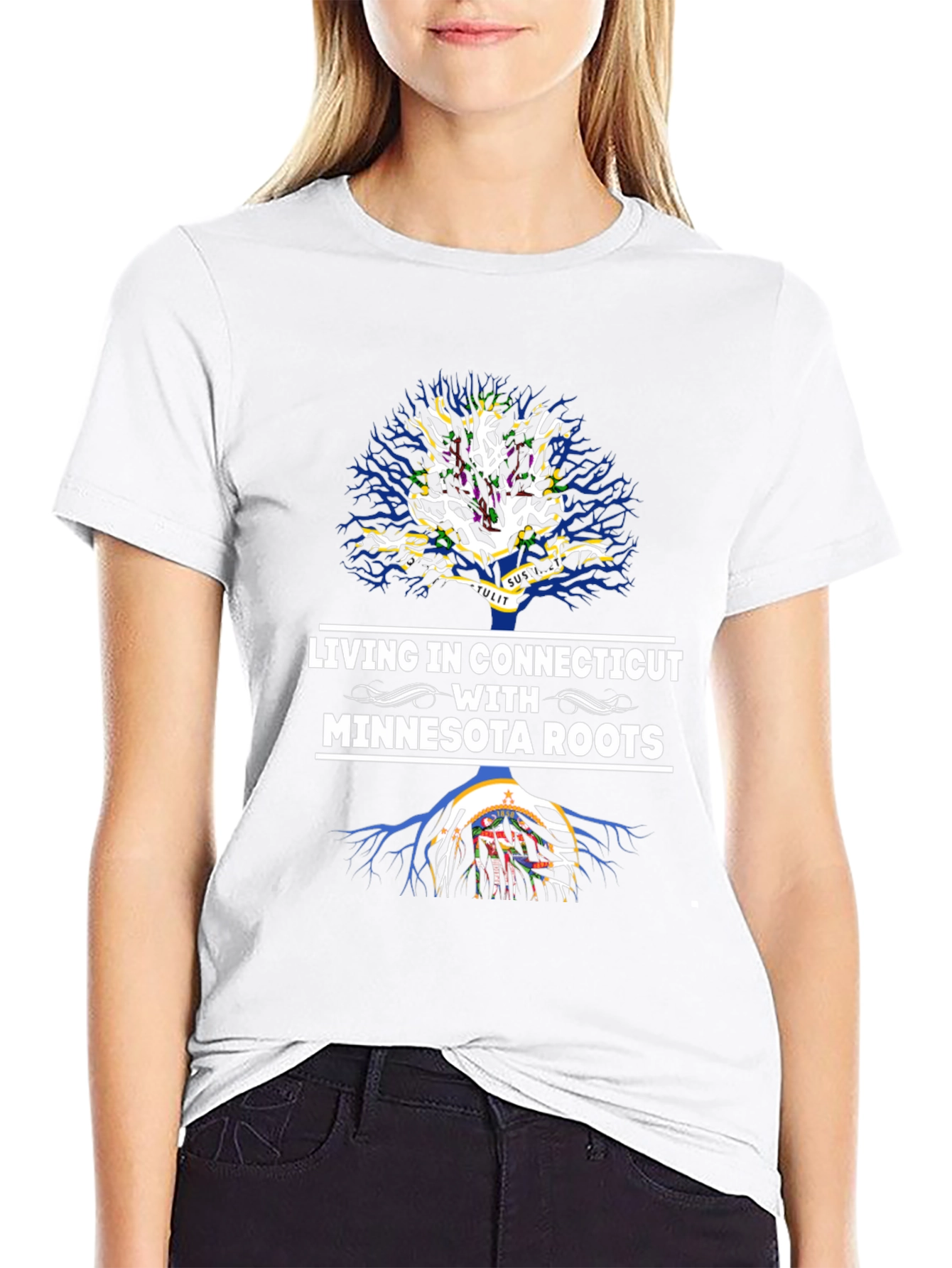 Connecticut Living Minnesota Roots Graphic T-Shirt