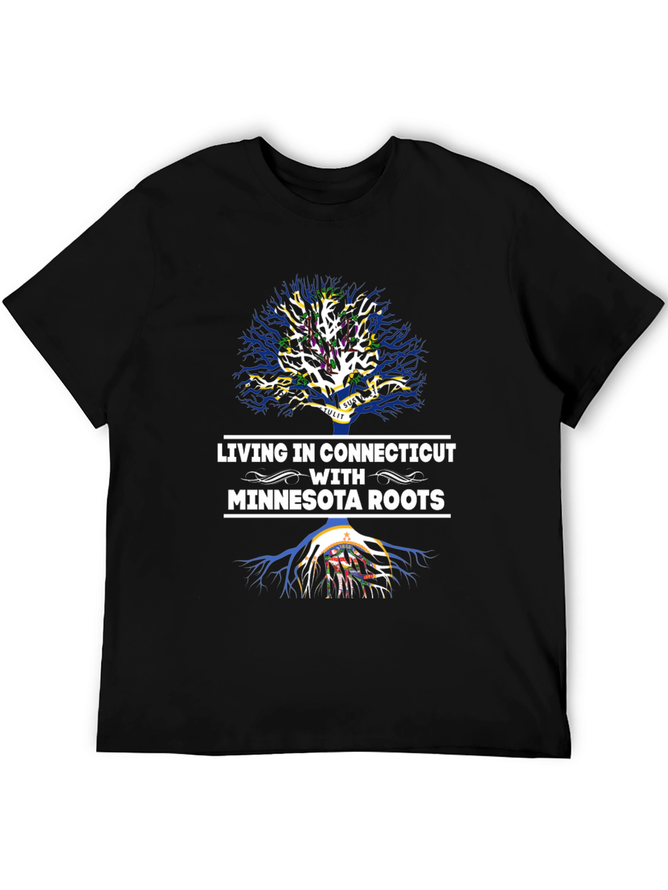 Connecticut Living Minnesota Roots Graphic T-Shirt