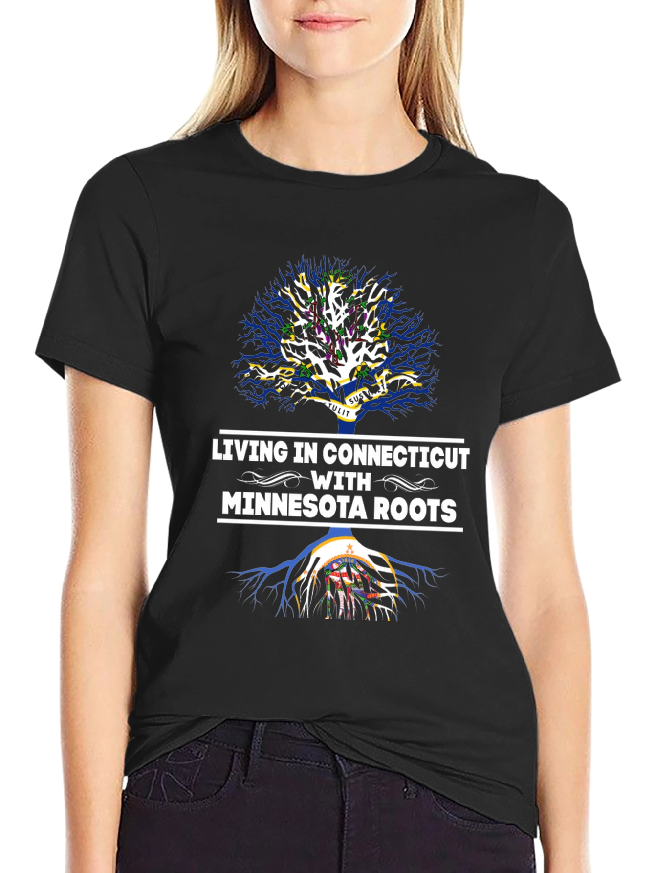 Connecticut Living Minnesota Roots Graphic T-Shirt