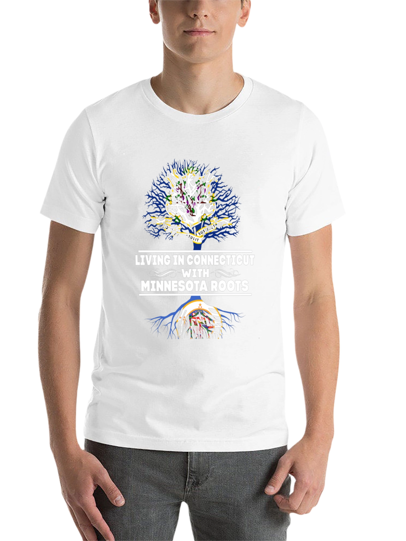 Connecticut Living Minnesota Roots Graphic T-Shirt