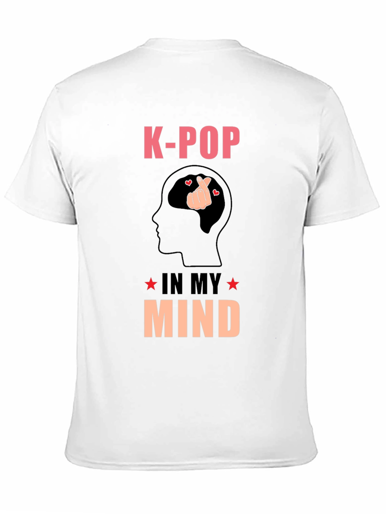 K-POP In My Mind Graphic T-Shirt