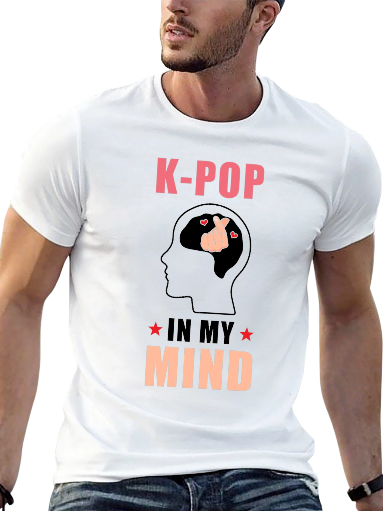K-POP In My Mind Graphic T-Shirt