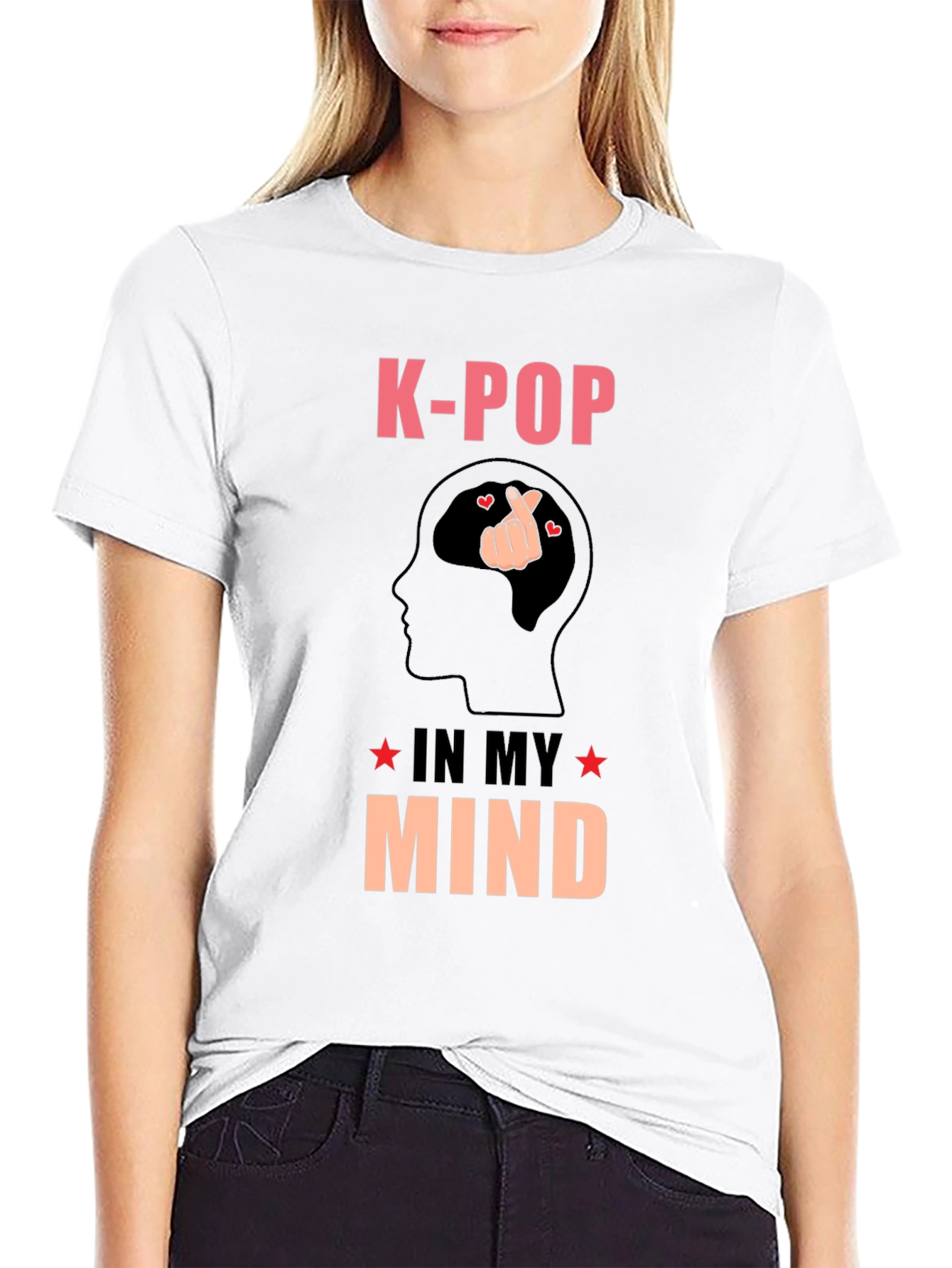 K-POP In My Mind Graphic T-Shirt