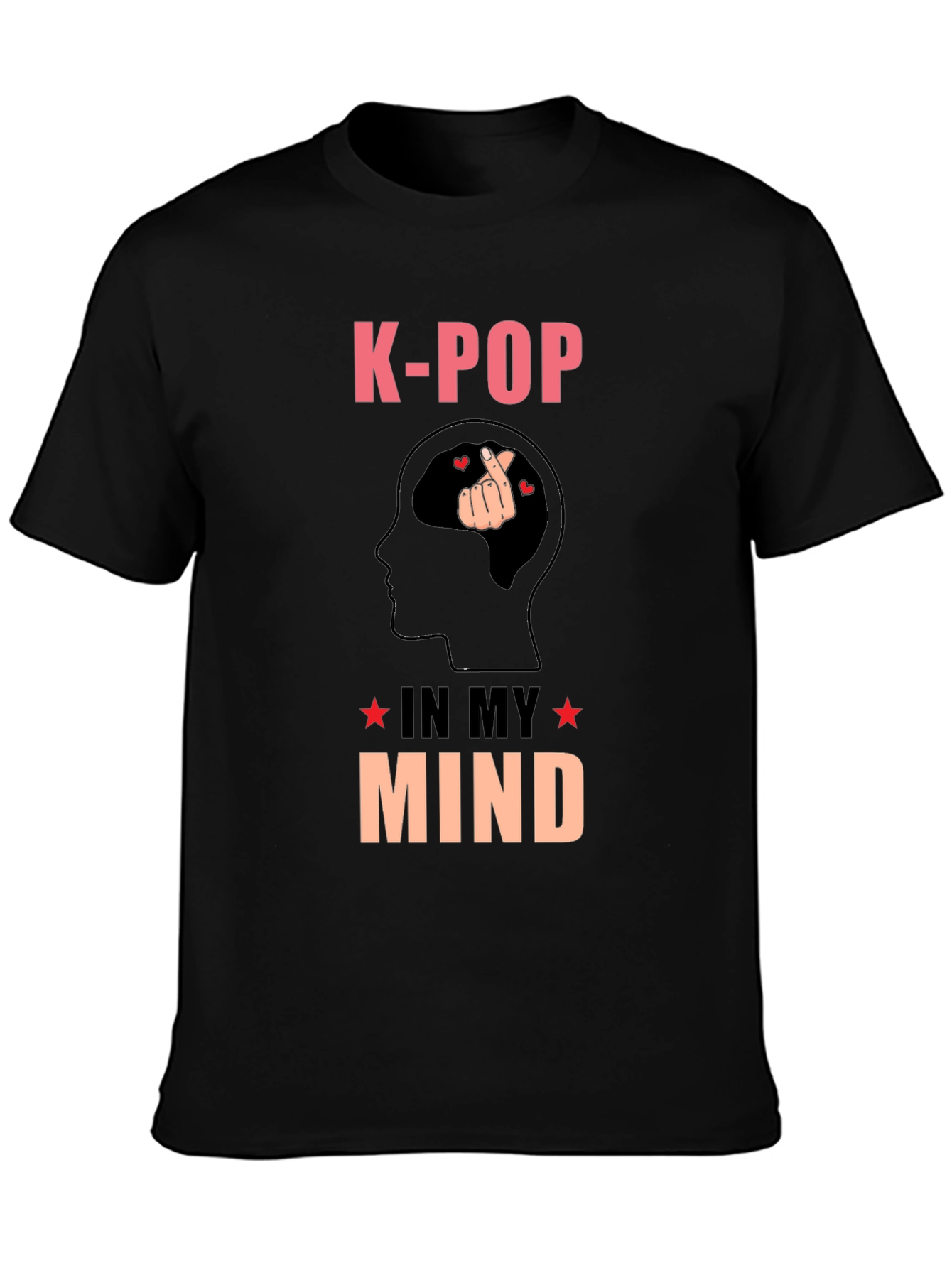 K-POP In My Mind Graphic T-Shirt