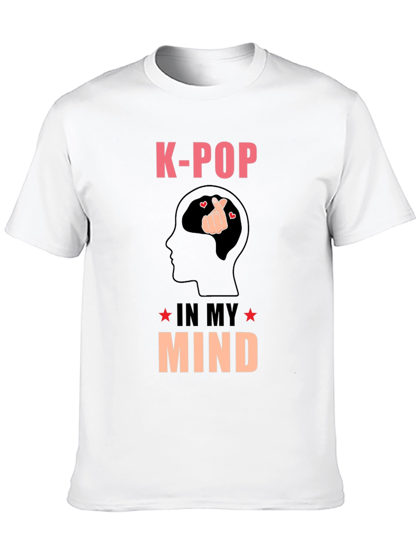 K-POP In My Mind Graphic T-Shirt